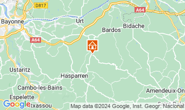 Map La Bastide-Clairence House 126674