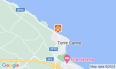 Map Torre Canne Apartment 93321