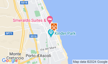 Map San Benedetto del Tronto Apartment 110845