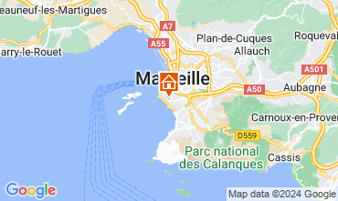 Map Marseille Villa 128894