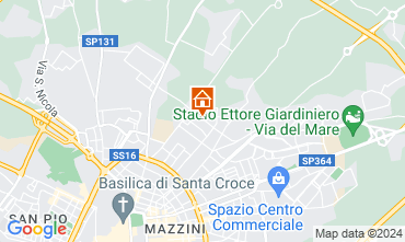 Map Lecce Apartment 127503