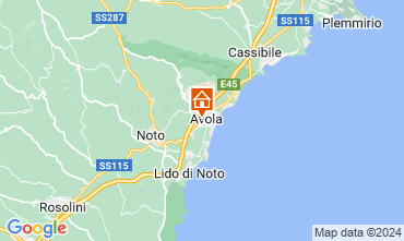 Map Avola Apartment 57459