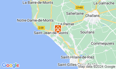 Map Saint Jean de Monts Mobile home 128749