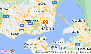 Map Lisbon Apartment 91900