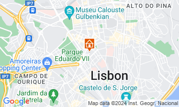 Map Lisbon Apartment 91900