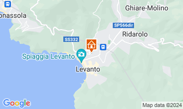 Map Levanto Apartment 128264