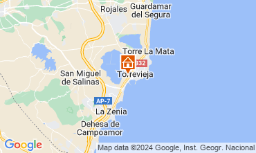 Map Torrevieja Villa 127374
