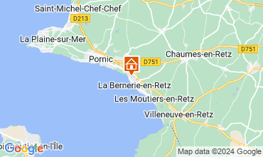 Map La Bernerie en Retz House 128793