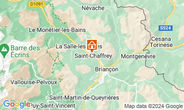 Map Serre Chevalier Apartment 78318