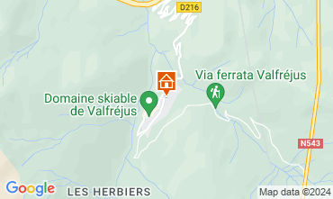 Map Valfrjus Apartment 128075