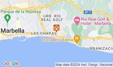 Map Marbella Villa 64364