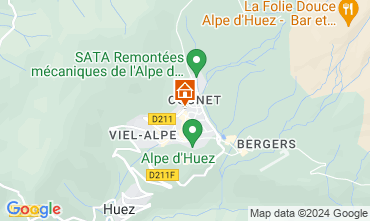 Map Alpe d'Huez Studio 46