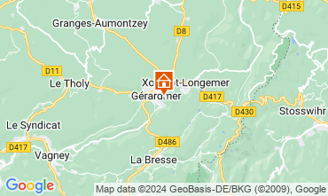 Map Grardmer Chalet 126378