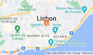Map Lisbon Apartment 127808