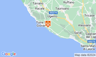 Map Ugento - Torre San Giovanni Villa 127627