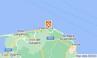 Map Peschici Villa 47035