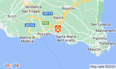 Map Pozzallo Apartment 125992