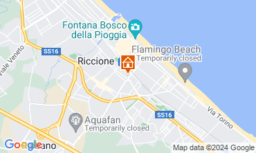 Map Riccione Apartment 110471