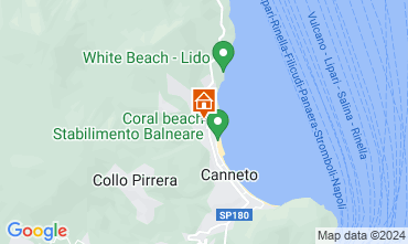 Map Lipari Apartment 32486