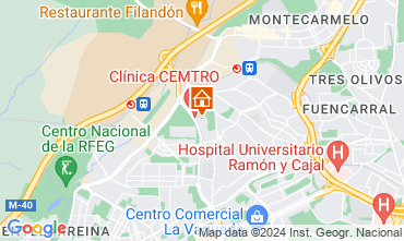 Map Madrid Chalet 127350