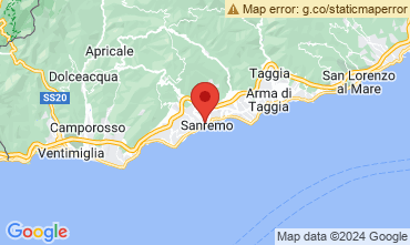 Map Sanremo Apartment 111230