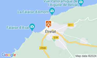 Map Etretat House 113628