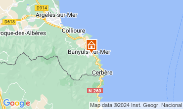 Map Banyuls-sur-Mer Apartment 69044