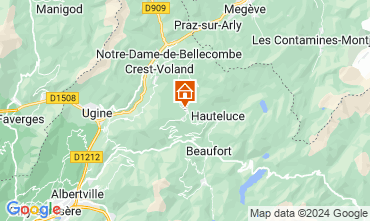 Map Les Saisies Studio 74167