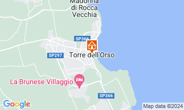 Map Torre dell'Orso Apartment 118207