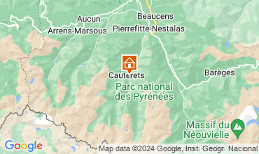 Map Cauterets Apartment 76998