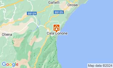 Map Cala Gonone Studio 76929