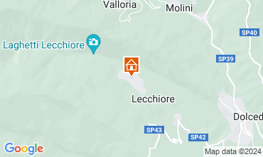 Map Dolcedo Self-catering property 80842