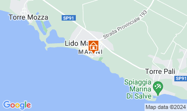 Map Lido Marini Villa 35145