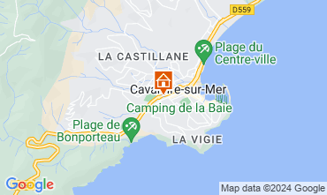 Map Cavalaire-sur-Mer Apartment 93859