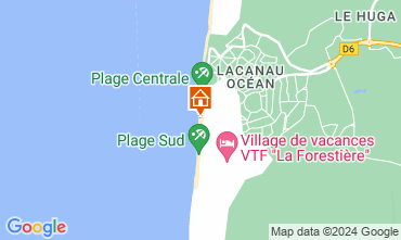 Map Lacanau Apartment 6710