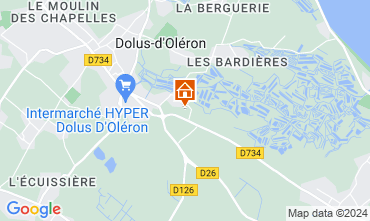 Map Dolus d'Olron House 122089