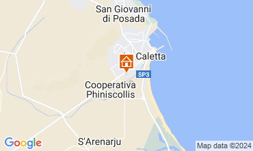 Map La Caletta Apartment 128944