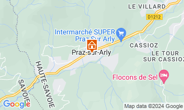 Map Praz sur Arly Studio 2297