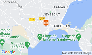 Map La Seyne sur Mer Apartment 127256