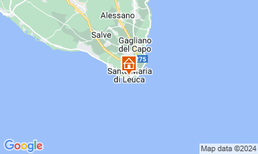 Map Santa Maria di Leuca Apartment 72290