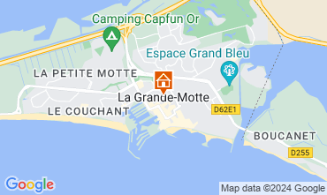 Map La Grande Motte Studio 95225