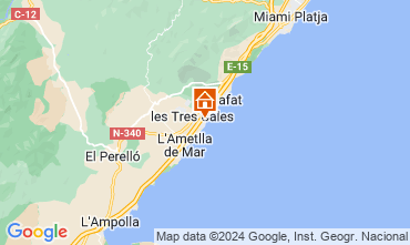 Map L'Ametlla de Mar Villa 59751