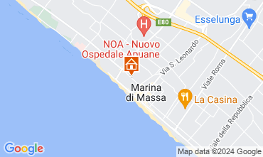 Map Marina di Massa Apartment 127699