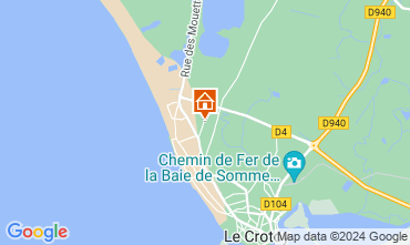 Map Le Crotoy Self-catering property 124417