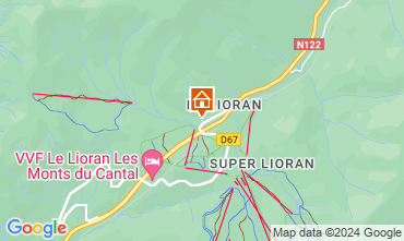 Map Le Lioran Studio 116080