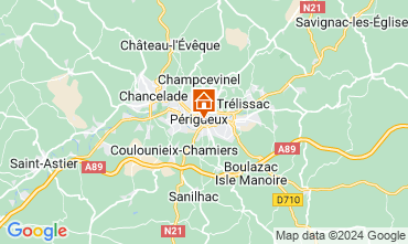 Map Prigueux Apartment 126250