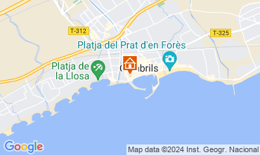 Map Cambrils Apartment 128042