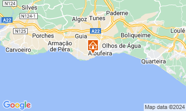 Map Albufeira Apartment 103742