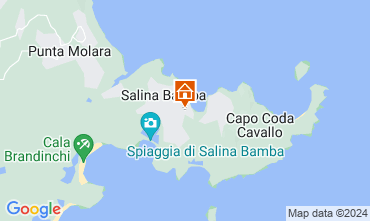 Map Capo Coda Cavallo Villa 128503