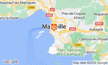 Map Marseille Apartment 128911